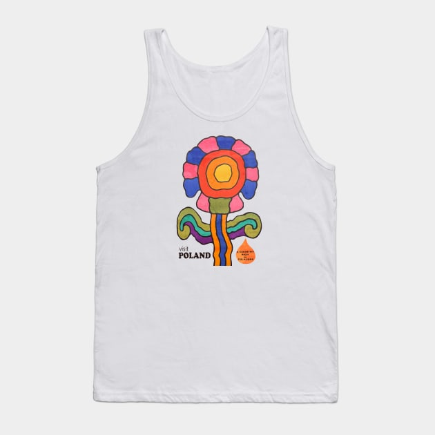 Visit Poland Tank Top by tracey